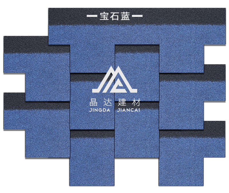 歌德型寶石藍瀝青瓦A型 歌德型寶石藍瀝青瓦A型